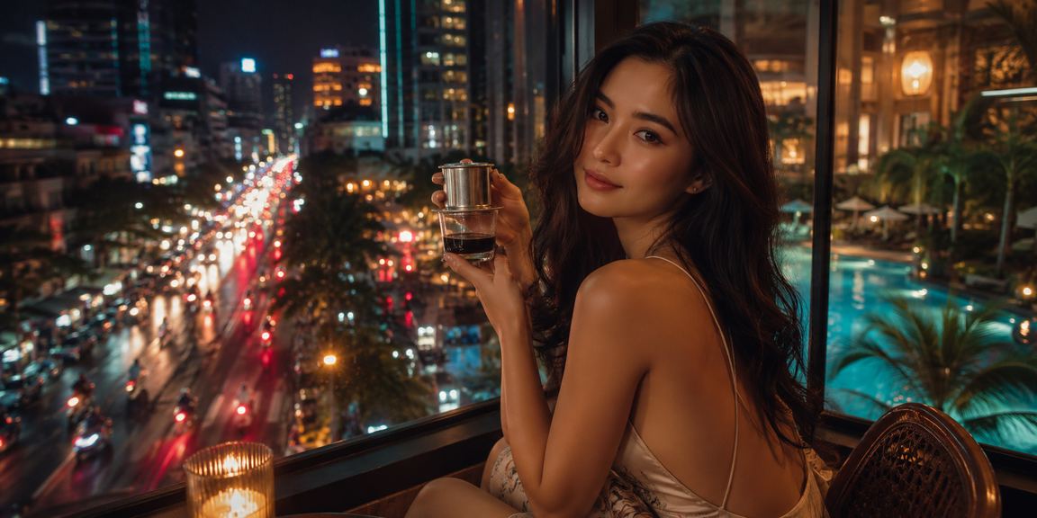 Người dùng tại quán cà phê Hồ Chí Minh đăng ký tài khoản và nhận thưởng tại 88vip