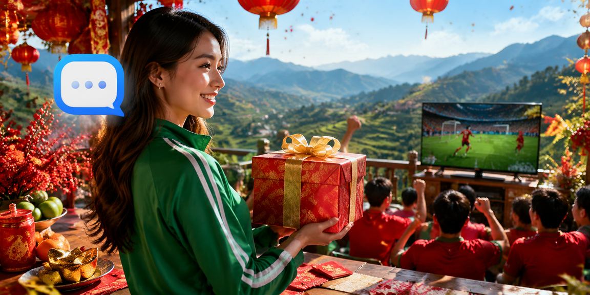 Người dùng Sa Pa theo dõi xổ số và thể thao trên 88vip dịp Tết